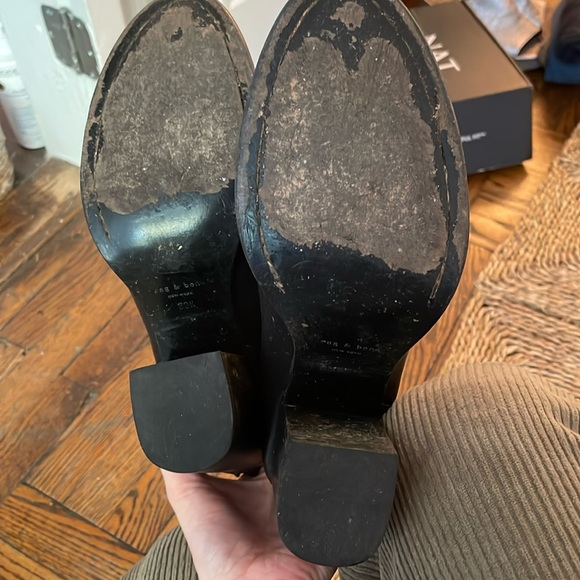 Leather Rag&Bone Booties - Picture 5 of 6